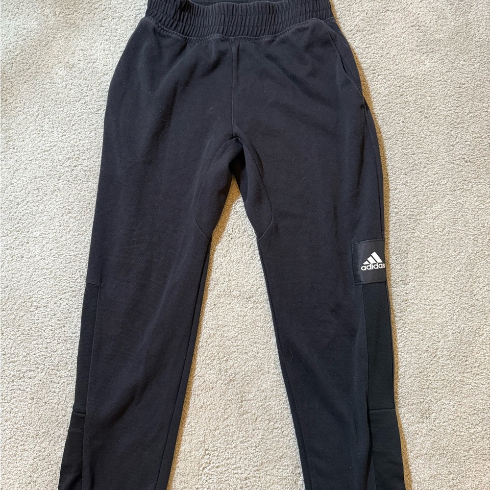 Adidas Black Jogger Pants